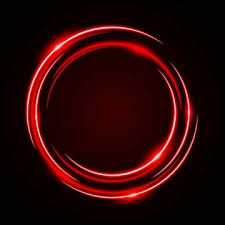 Abstract Circle Neon Light Red Frame Halo Vector Background Abstract Art Png And Vector With Transparent Background For Free Download Red Frame Neon Iphone Background Images