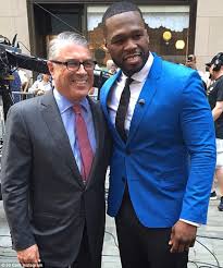 It all kicked off after 50 cent declared his support for president donald trump in light of joe biden's proposed plans to hike taxes for those earning over $400,000 (£305,000). 50 Cent Runs Into Chelsea Handler S Ex Nbc S Ted Harbert And Poses For Photo Daily Mail Online