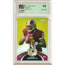 Robert griffin plumbing & heating. Topps Chrome Robert Griffin Iii 2012 Topps Chrome Refractor Tfhm Rg Rookie Card Pgi 10 Walmart Com Walmart Com