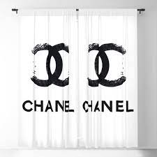 Buy Chanell Blackout Curtain By Everyday Designs Worldwide Shipping Available At Society6 Com Just One Of Millions In 2021 Chanel Inspired Room Curtains Chanel Decor