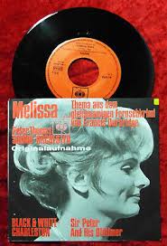 Single Peter Thomas: Melissa (aus dem TV-Mehrteiler Francis Durbridge) D  1966