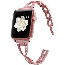 This sport watch not only has a heart. Moretek Apple Watch Band Strap For Apple Series 3 Watch Series 2 Series 1 Metal Rose Gold 38mm Wa Apple Watch Bands Women Apple Watch Bands Apple Watch