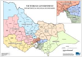 Map of the state of victoria, australia. Victorian Government Departmental Regional Boundaries Download Scientific Diagram
