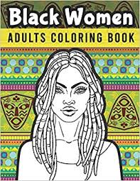This african american colouring book is 14 pages of adult colouring pages for black women. Black Women Adults Coloring Book African American Coloring Book For Stress Relief Black Girls Coloring Book 9798656366632 Publishing Glamour Books Amazon Com