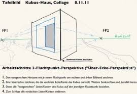 Eines pro quader hinzufügen, bräuchte allerdings etwas hilfe. Perspektivische Ansichten 2 Fluchtpunkt Perspektive Arbeitsblatter Kunst Du