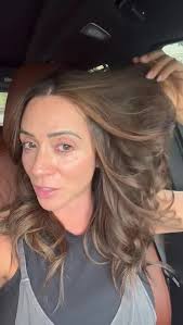 I know what you’re thinking… Does the carpet match the drapes?Lol  😂💋#ariellaferrera #hairstyles #highlights #nomakeupselfie #vegasbaby  #summerhair