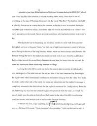 The lessons we take from obstacles this draft doesn't have to be pretty. Example Of A Final Draft Essay
