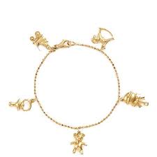 With a little help of gold baby charms child will always be reminded of true values in life. Anyallerie 18k Yellow Gold Baby Charm Bracelet 27 210 Zar Liked On Polyvore Featuring Jewelry Bra Baby Charm Bracelet Horse Charm Bracelet 18k Gold Bangle