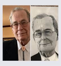 Mow portrait I painted in 1990