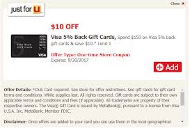 Shop great gifts, made simple with gift cards for any occasion from giftcardmall.com. Make Money Safeway Vons Shaw S Acme Visa Five Back Gift Card Deal Miles To Memories