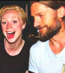 Nikolaj Coster-Waldau (“Jaime Lannister”) and Gwendoline Christie (“Brienne  of Tarth”)