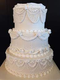 Baked Goods Unlimited Home Wedding Cake Piping Royal Icing Cakes Victorian Wedding Cakes