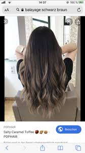 Lass doch das schwarze einfach rauswachsen. Schwarze Haare Balayage Farben