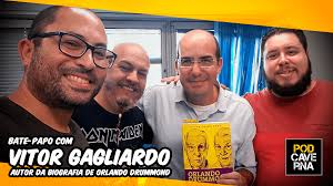 Algum dia estarei dublando nos mesmos estudios que essa lenda. Bate Papo Com Vitor Gagliardo Autor Da Biografia De Orlando Drummond Podcaverna