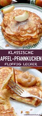 Apfelpfannkuchen Klassisch Und Fluffig Emmikochteinfach Rezept Apfelpfannkuchen Apfelpfannkuchen Rezept Pfannkuchen