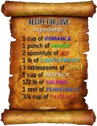 Love Quote Recipe For Love Love Quotes Quotes Favorite Quotes