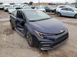 2009 toyota corolla verso 160 with only 158440kms.in good condition service history electric windows electric mirrors radio/cd aircon airbag central get email alerts. 2020 Toyota Corolla Xs For Sale At Copart Colorado Springs Co Lot 49055 Salvagereseller Com