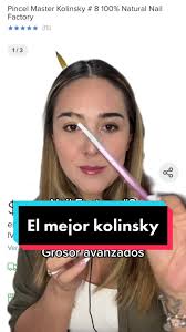 Responder a @kary_kary26 #LiveOutlandish El mejor Pimcel Kolinsky  #kolinskybrush #pincelkolinsky #nailstudio