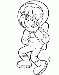 Astronaut Coloring And Drawing Page In 2020 Space Coloring Pages Coloring Pages Coloring Pages For Kids
