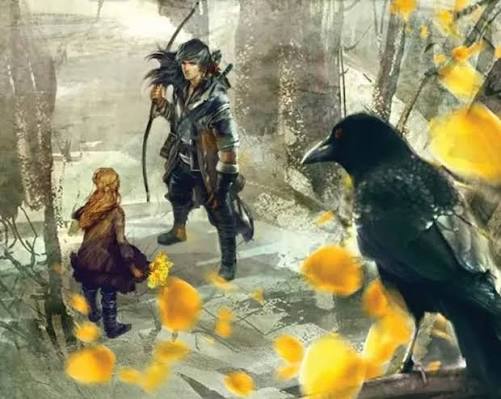 Blood Song, Book 1, Raven's Shadow Author: Anthony Ryan Artist: Kira Santa  This one I read recently, not sure why I took so long because I really  enjoyed it. Realistic characters and