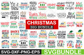 Download Christmas Bundle Graphic By Designartstore Creative Fabrica SVG Cut Files
