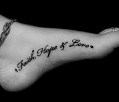 Faith, hope, and love are the. 90 Cool Faith Hope Love Tattoo Designs Body Art Guru
