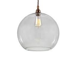 Eden 350mm Clear Sphere Pendant By Mullan Lighting