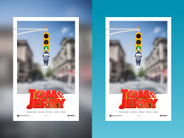 Tom & jerry (marketed as tom & jerry: Tom And Jerry Movie Poster By Joy Abraham On Dribbble