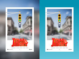 Хлоя грейс морец, майкл пенья, джордан болджер и др. Tom And Jerry Movie Poster By Joy Abraham On Dribbble