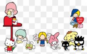 Beginning in 1962, sanrio sells and licenses products branded with these characters and has created over 400 characters, with the most successful and best known being hello kitty. Email Signup Characters Hello Kitty And Friends Free Transparent Png Clipart Images Download