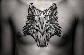 Kamil Czapiga Tattoo 2014 Geometrischer Wolf Tattoo Wolf Tattoo Design Tatowierungen