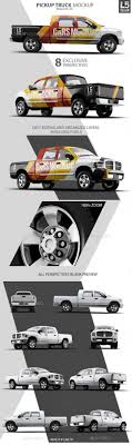 Pickup Truck Mock Up Pickup Trucks Trucks Mockup
