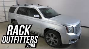 Gmc Yukon Denali With Thule Aeroblade Edge Roof Rack Crossbars Youtube