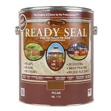 Walnut, mahogany, cherry and an assortment of exotic species are naturally colored dark. Ready Seal Wood Stain Sealer 1 Gallon Pail Buy Twp Stain Sikkens Penofin Direct