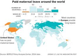 the world is getting better at paid maternity leave the