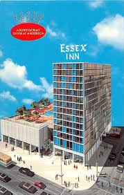The essex inn was built in 1851 by dr. 4359 Il Chicago 1970 S Essex Inn Hotel Hippostcard