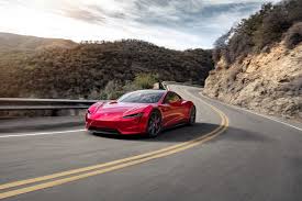 New Tesla Roadster Pictures Released As The Car Debuts At Grand Basel Switzerland Tesla Roadster Roadsters Tesla Model