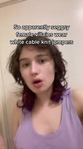 Oversized White Knitted Jumper