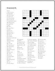 It's one of our newest printable easy crossword puzzles! Free Printable Crossword Puzzles Print It Free