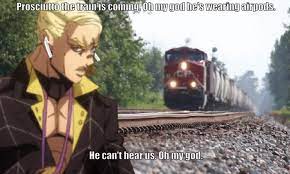 He is sure to enjoy himself at the disco. Oh My God He S Wearing Airpods He Can T Hear Us Shitpostcrusaders