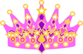 Princess Crown Clip Art Pink Tiara Graphics Free Printable Paper Dolls Clip Art Crown Clip Art
