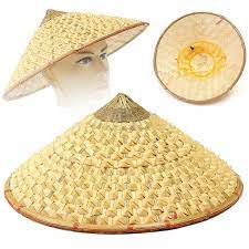 Vietnamese Japanese Coolie Straw Bamboo Cone Sun Hat Garden Farmer Fishing Women S Sun Hats Aliexpress