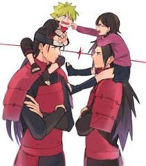Hashirama Vs Madara Sarada Vs Boruto Naruto Shippuden Anime Naruto Art Naruto Images