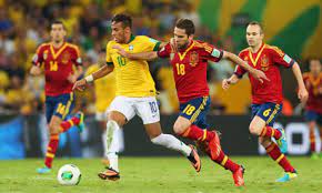 Martín debuta en el mundial de brasil 2014, en el partido por cuartos de final vs. Copa Confederaciones Brasil 2013 Futbol Athlet Org
