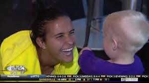 So sweet! Local toddler meets Orlando Pride player