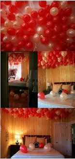 Surprise Birthday Party Ideas For Boyfriend At Home Surprise Balloons Fill A Whole Room For Any Celebration Or For Noooo Reason At Birthday Room Decorations Birthday Gifts For Boyfriend Birthday Morning