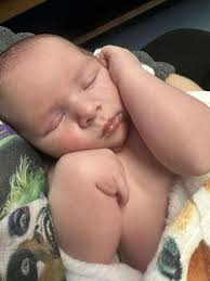 This is our son, Grayson! He was born