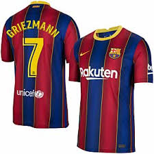 Weltmeister frankreich zählt auch bei der em 2021 zu den ganz will frankreich diesen erfolg wiederholen, wird griezmann erneut eine zentrale rolle zukommen. Nike Barcelona Griezmann 7 Home Trikot 2020 2021