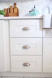 Ikea Sektion Grimslov Drawers Cup Pulls From D Lawless Hardware Beautiful White Ikea Sektion Grim White Kitchen Renovation Ikea Kitchen Reviews Ikea Kitchen
