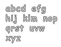 Alfabet Kleurplaat Voor Beelddenkers Kindertalenten Alfabet Kleurplaten Alfabet Werkbladen Alfabet